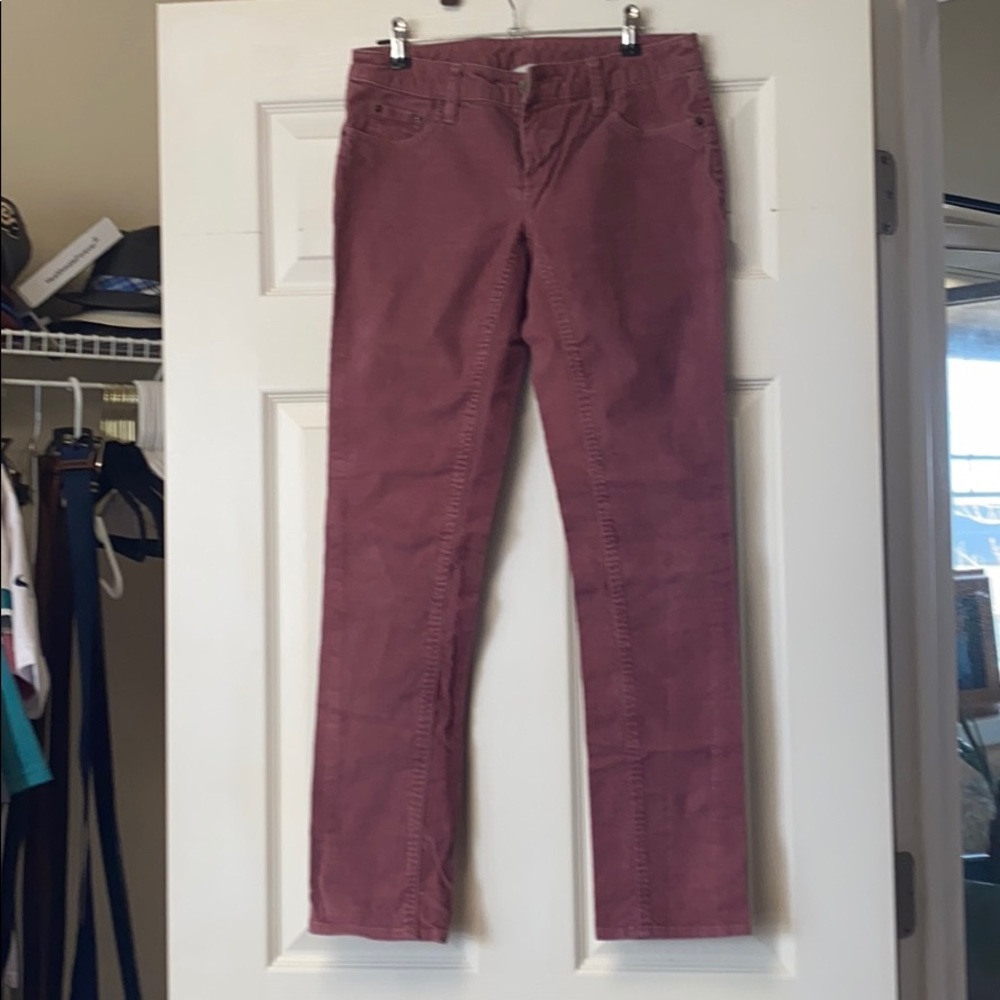 Garnet Hill Pink Corduroy Pants
